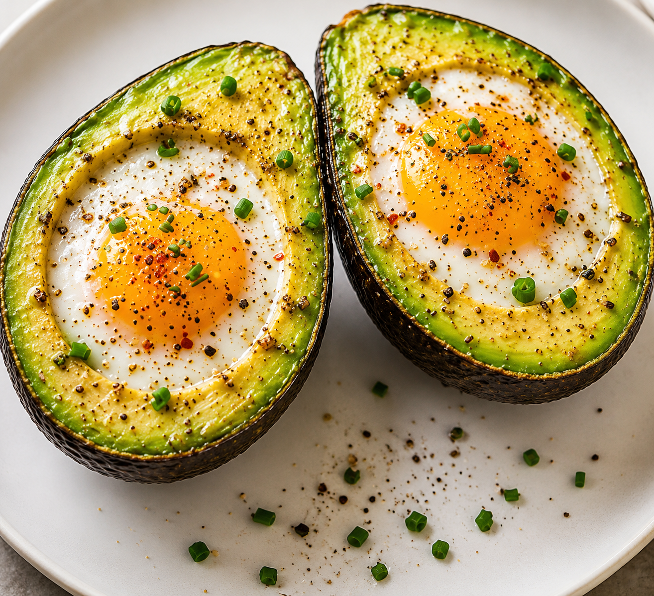Recipe Name: Baked Avocado Eggs