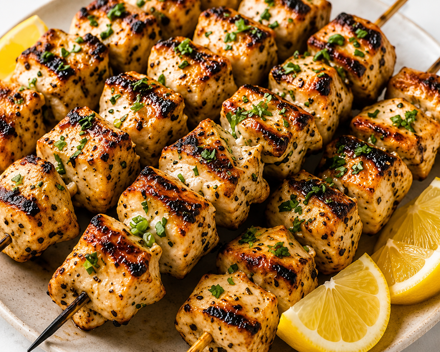Recipe Name: Lemon Herb Chicken Skewers